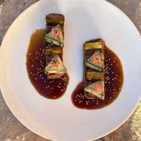 dish at restaurant in Dakhla
