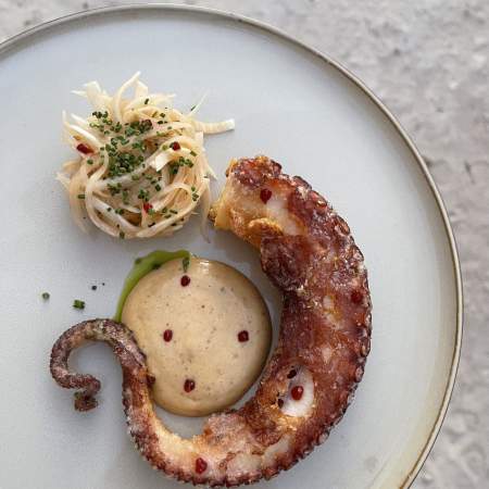 dish at restaurant in Dakhla